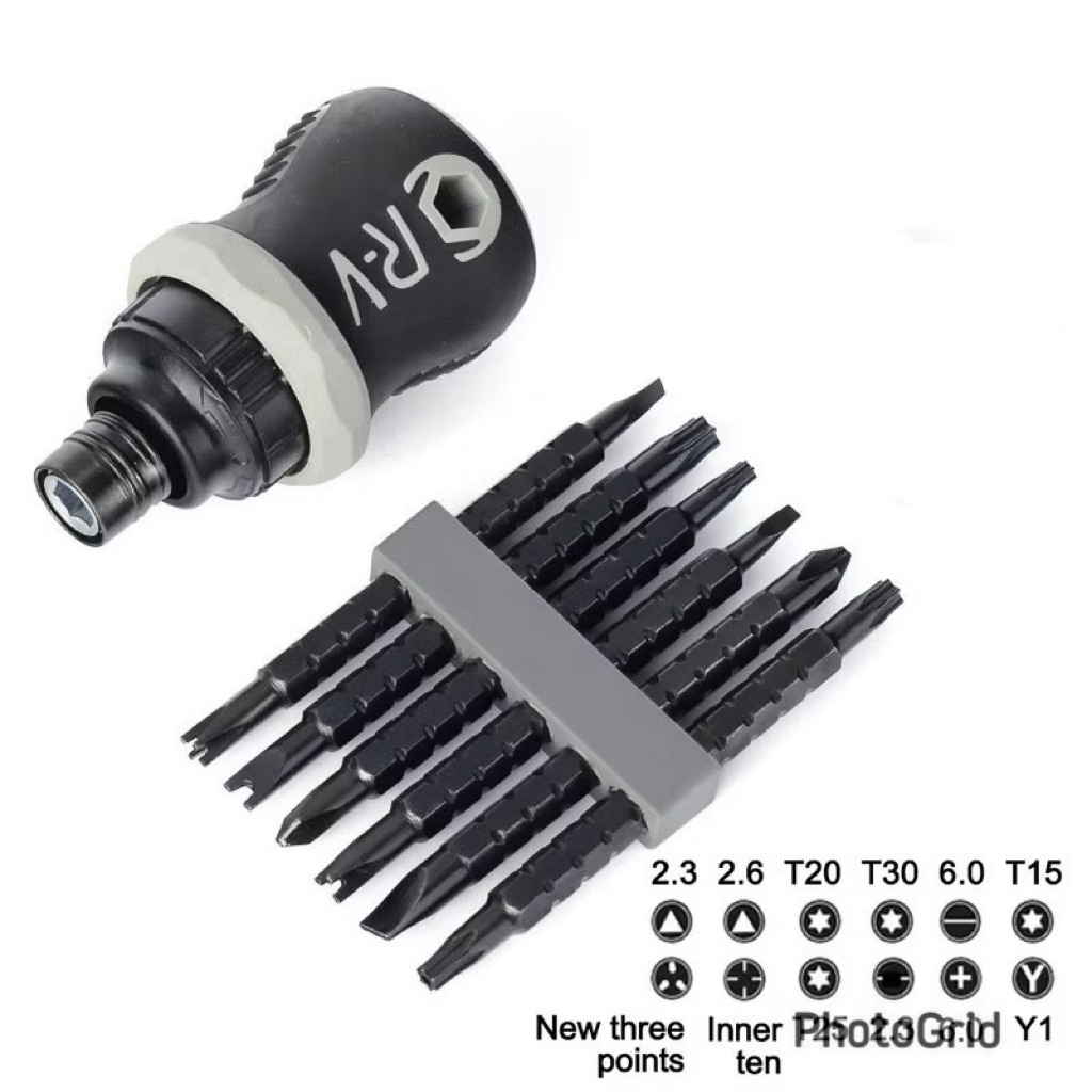 Jual Obeng Ratchet Mini 13 in 1 Multifungsi Untuk Alat Perbaikan ...