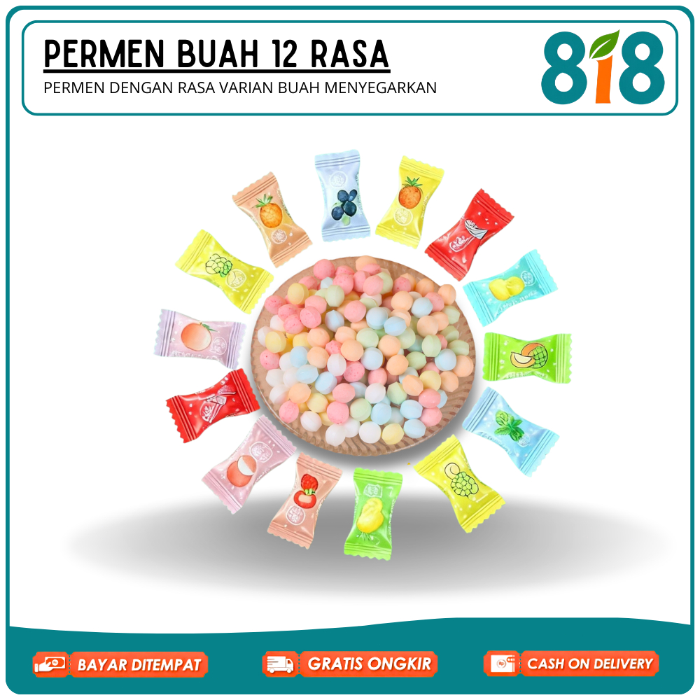 Jual Permen Rasa Buah 12 Pilihan Varian Berbeda Cocok Untuk Kerja ...