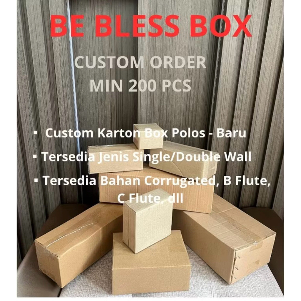 Jual Karton Box Custom Ukuran | Shopee Indonesia
