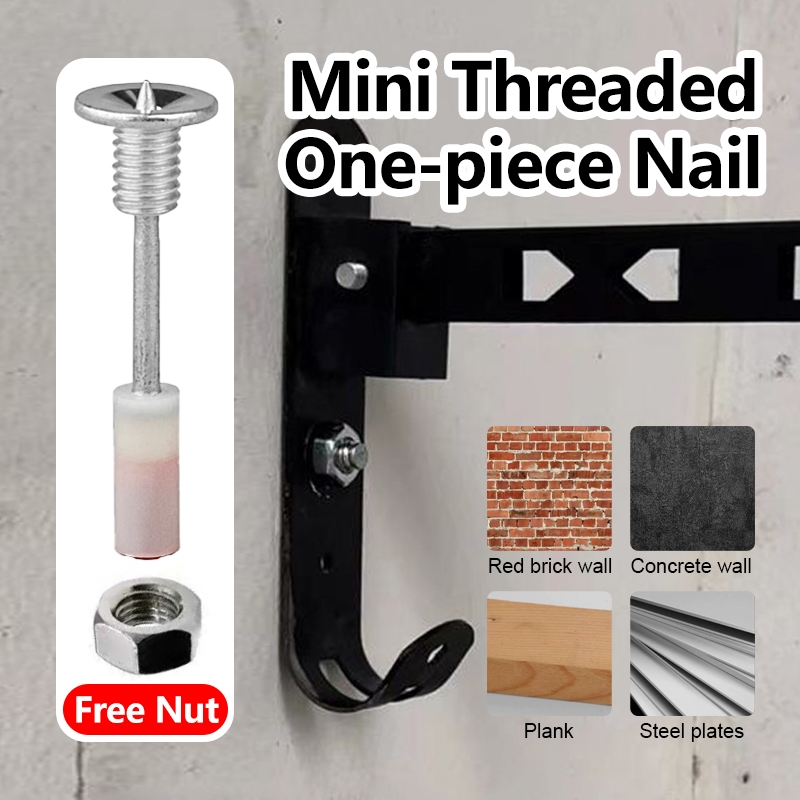 Jual Threaded Nail For Nail Gun M8 Mini Rivet Paku Tembak Ramset 7.3mm ...