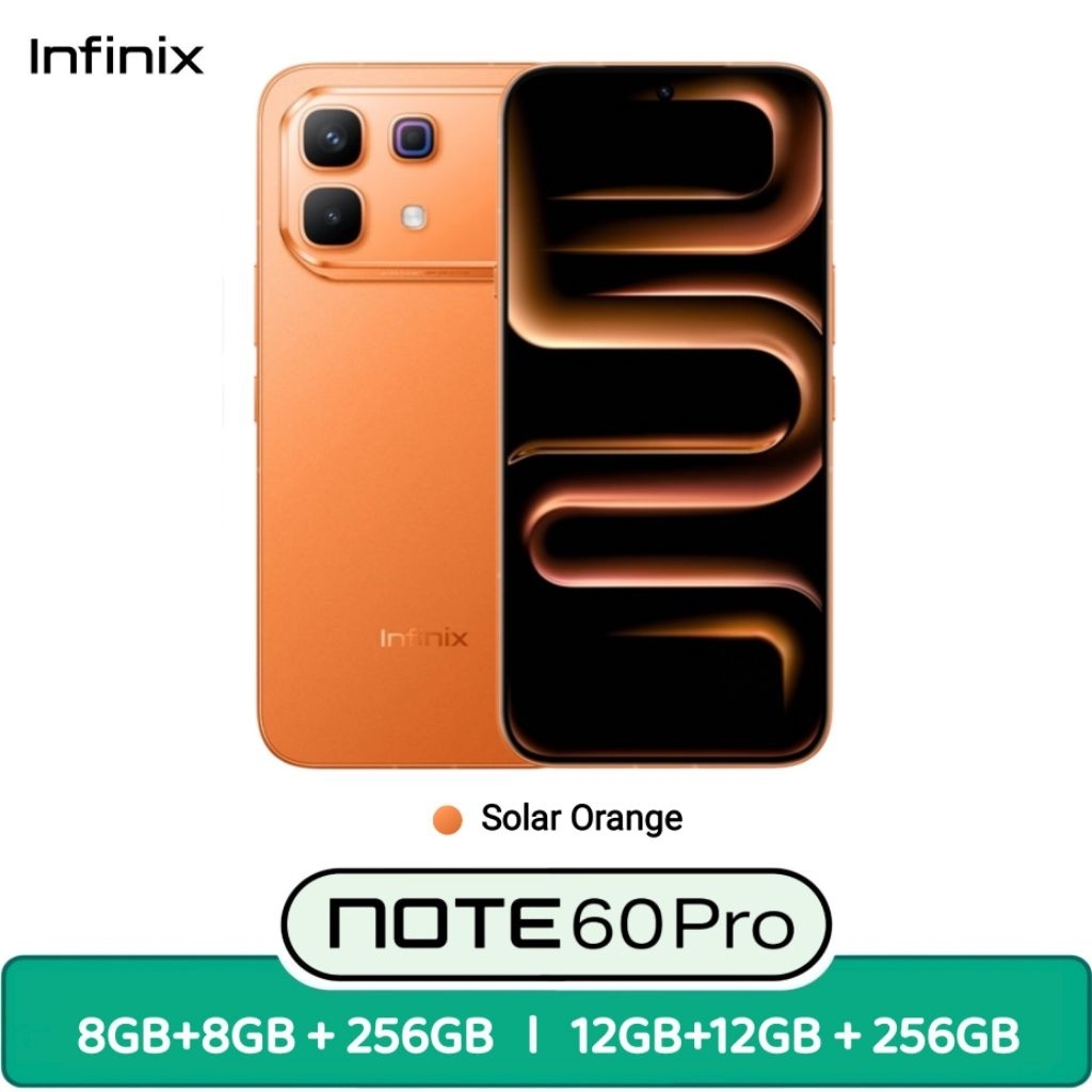 Jual INFINIX NOTE 60 Pro 5G [8/256 GB] [12/256 GB] - Snapdragon 7s Gen ...