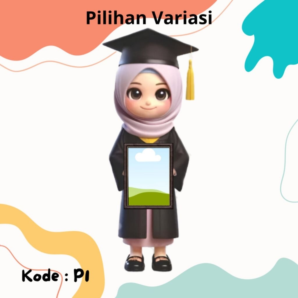Jual Piala Wisuda Akrilik Custom | Plakat Akrilik Karakter Graduation ...