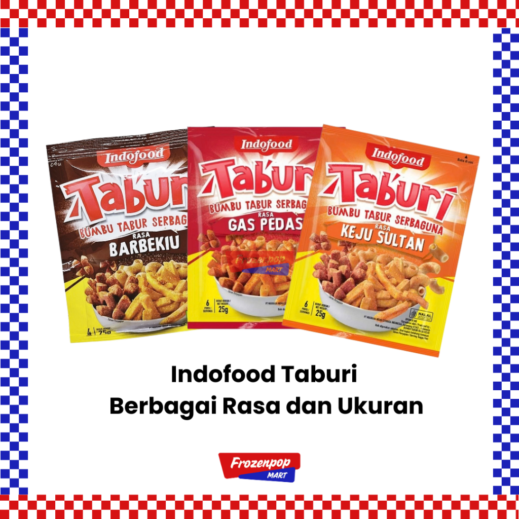 Jual Indofood Bumbu Kentang Goreng Taburi Berbagai Rasa / Bumbu Kentang ...