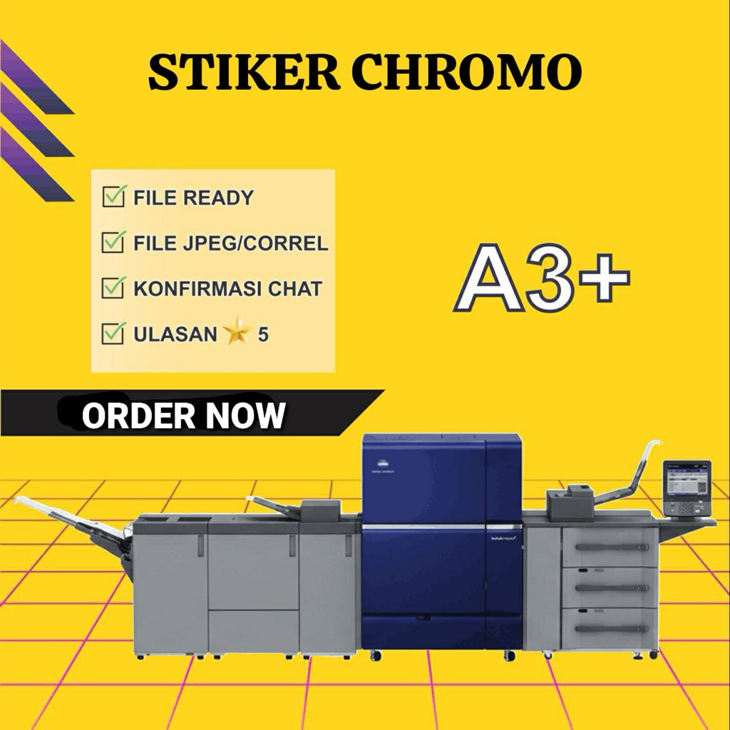 Jual Sticker Chromo Terlengkap & Harga Terbaru Juli 2026 | Shopee Indonesia