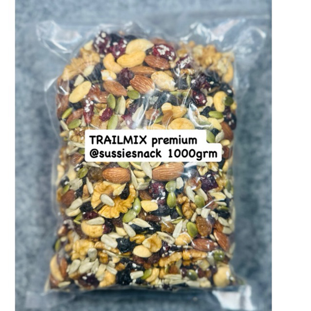 Jual TRAIL MIX PREMIUM CEMILAN SEHAT / DIET 1 KG SUPER FOOD CEMILAN ...