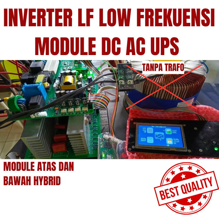 Jual module atas dan bawah hybrid inverter lf low frekuensi module dc ...