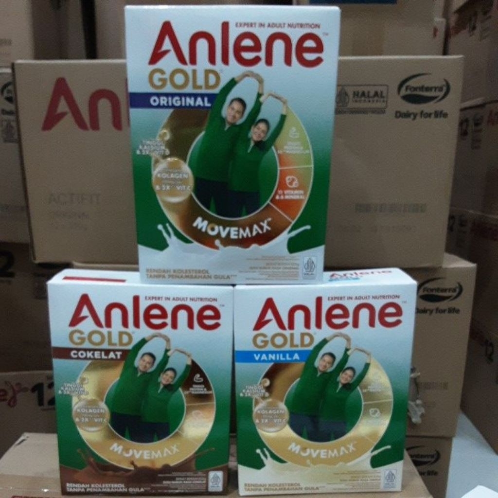 Jual Anlene Gold MOVEMAX/Susu Bubuk 825g /Exp. Juli 2027 / BOX/Tulang ...