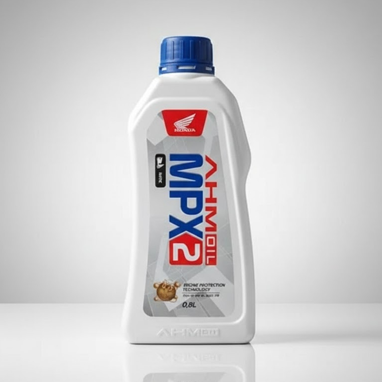 Jual Trio Perawatan Motor Matic: AHM Oil MPX2 800 mL, Oli Gardan, dan ...