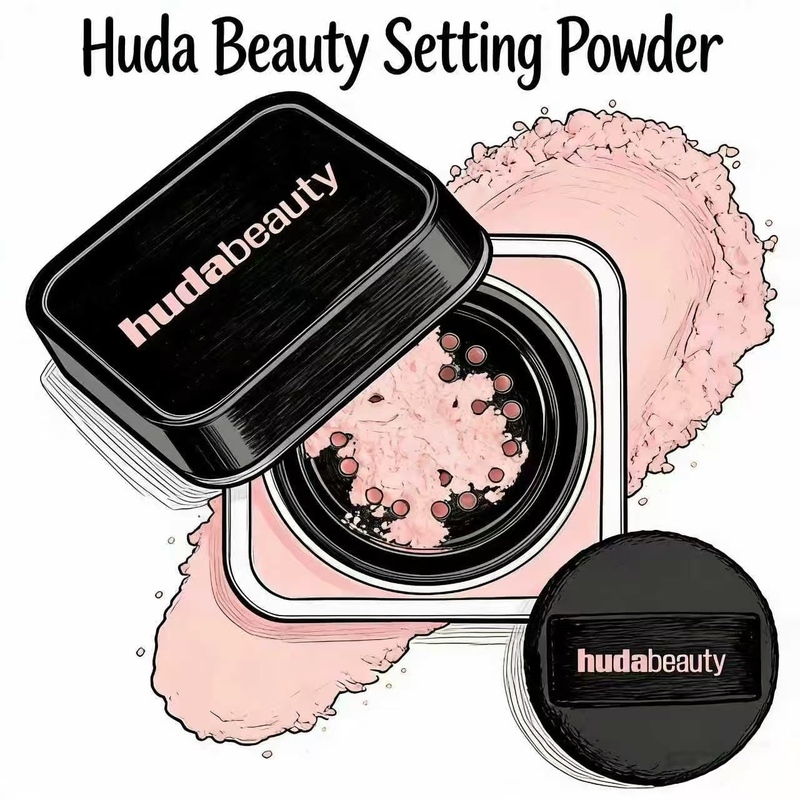 Jual Huda Beauty Setting Powder Easy Bake Blurring Loose Baking ...