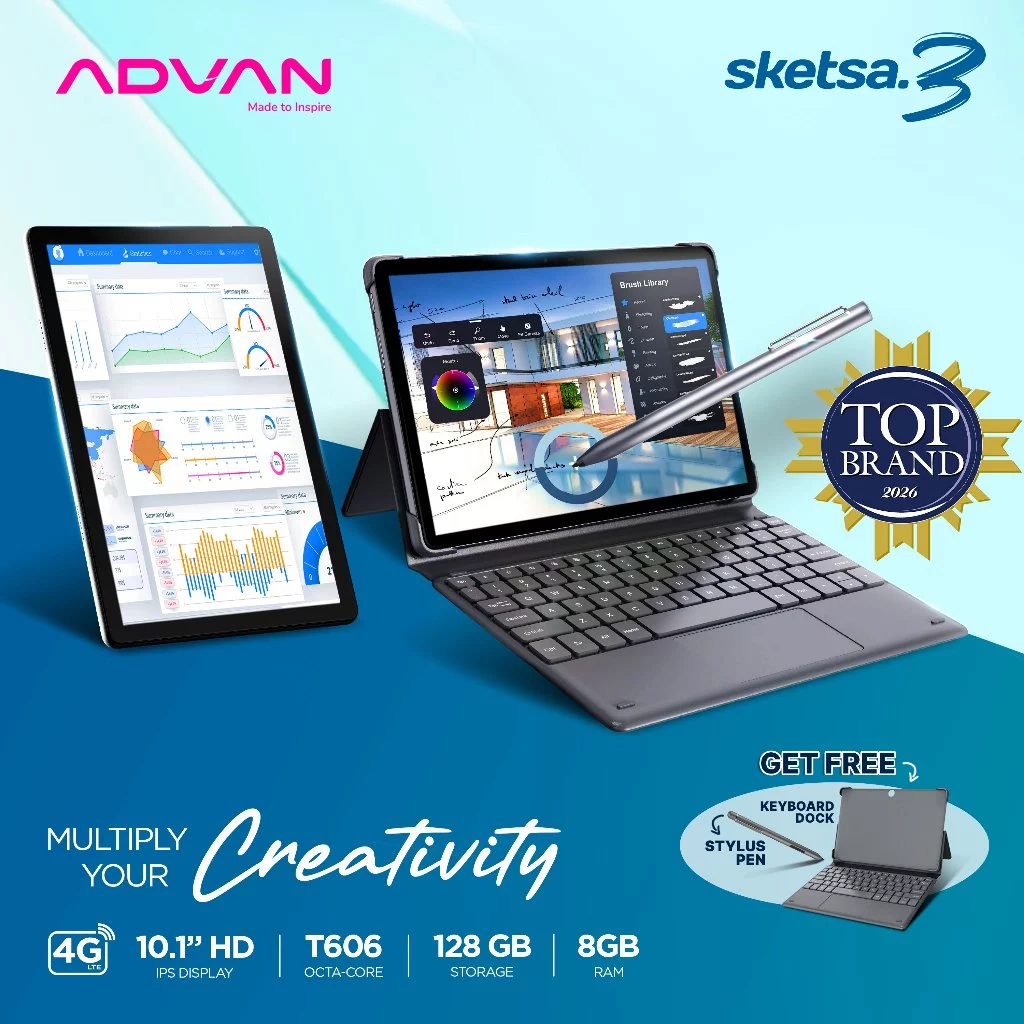 ADVAN Tab Sketsa 3 Tablet Android Murah Terbaik 2026