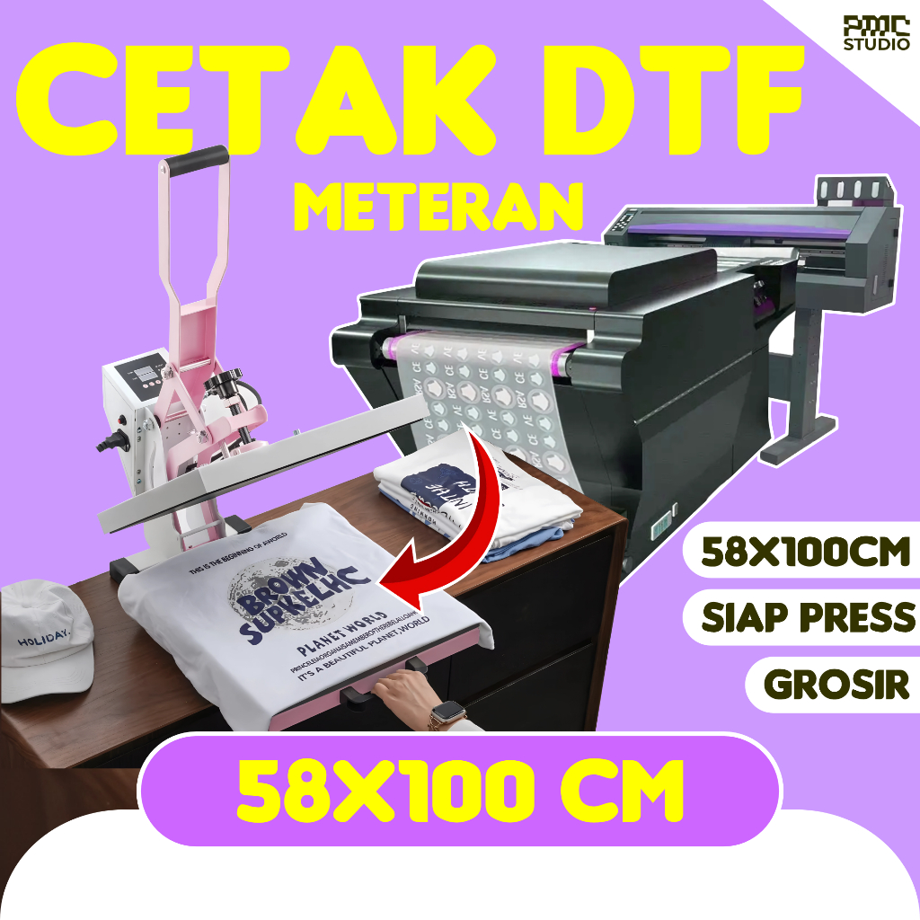 JASA CETAK DTF METERAN PRINT SABLON SETRIKA 58X100CM