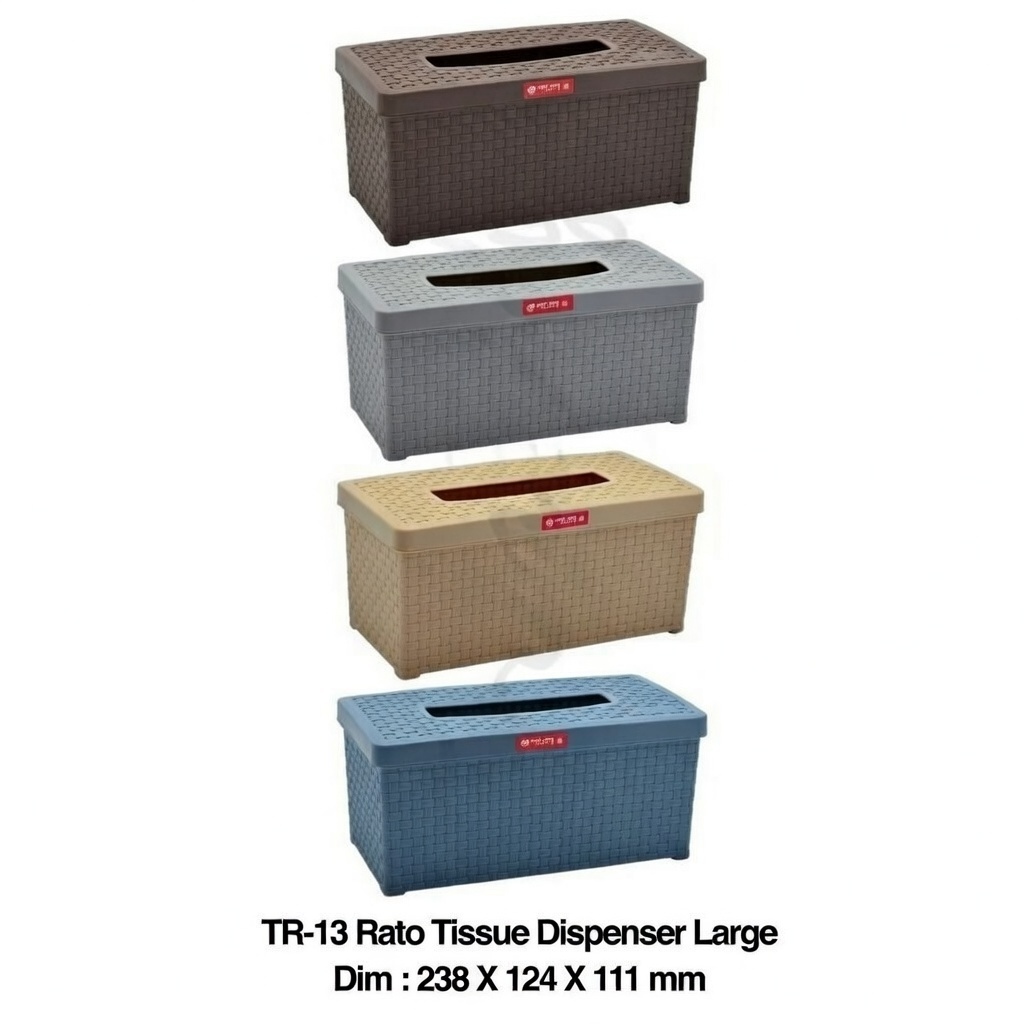 Jual Lion Star TR-13 Rato Square Tissue Dispenser Tempat Tisu Plastik ...