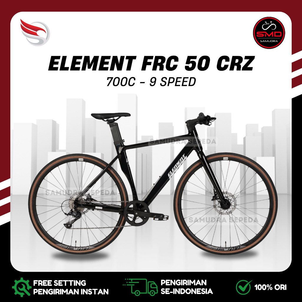 Jual Sepeda Balap Roadbike Merk Element 700C FRC50 480 500 520 16 Speed ...