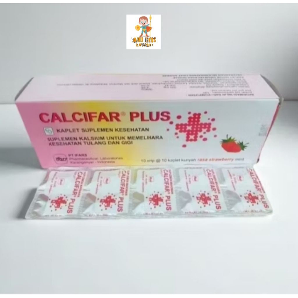 Jual Calcifar Plus Box isi 100 Kaplet | Shopee Indonesia