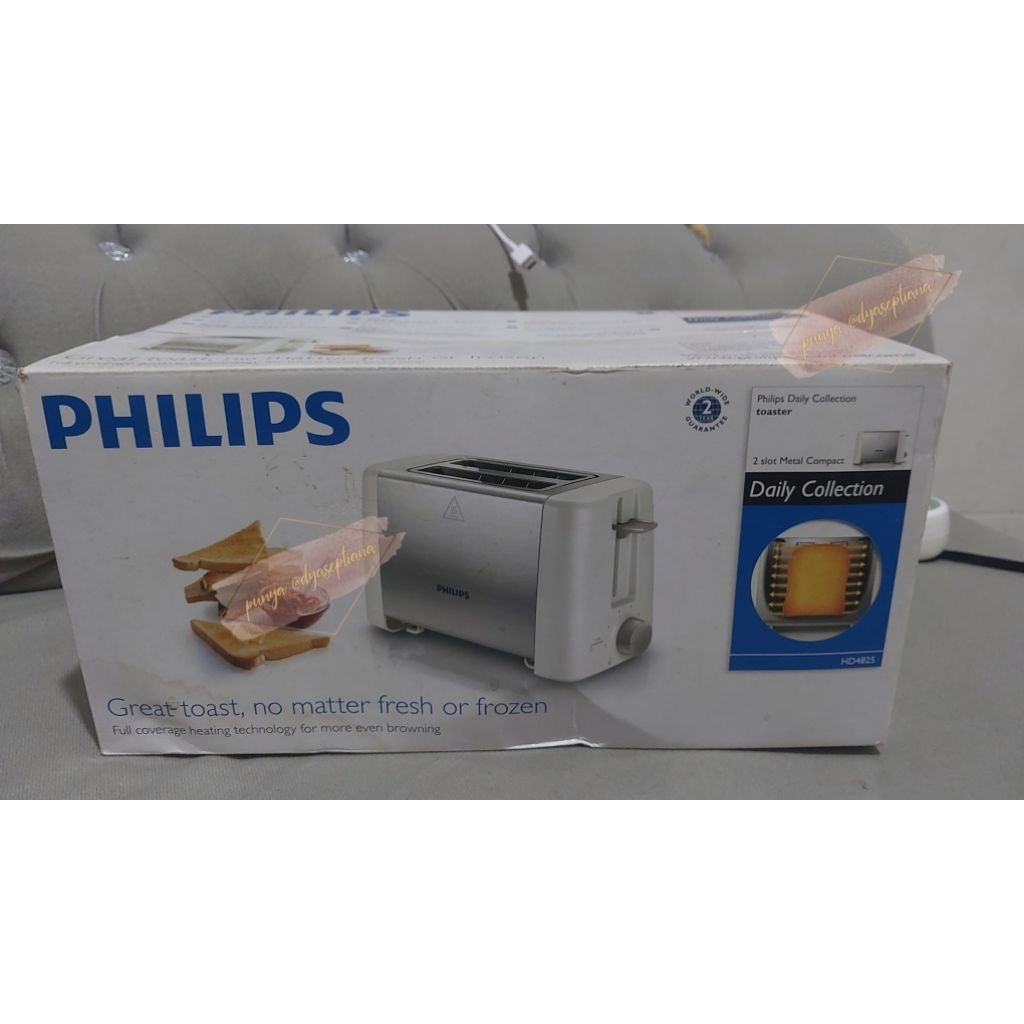 Jual Preloved Philips Toaster Pemanggang Roti | Shopee Indonesia