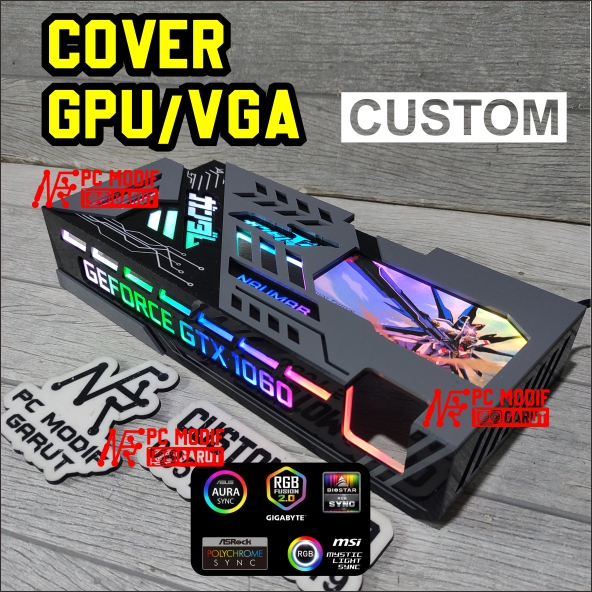 Jual VGA COVER GPU COVER COLORFUL RTX EDITION LED ARGB CUSTOM | Shopee ...