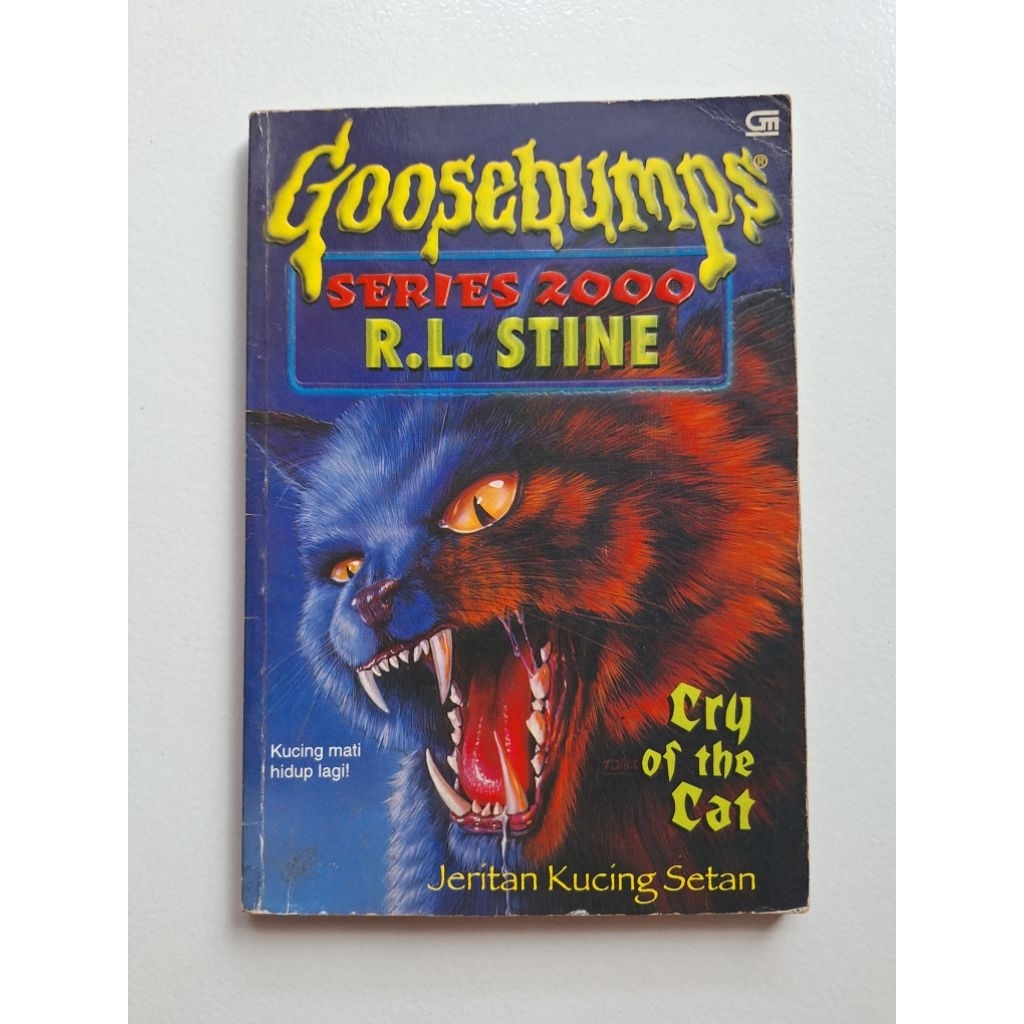 Jual Goosebumps Series 2000 No 1: Cry Of The Cat (Jeritan Kucing Setan ...