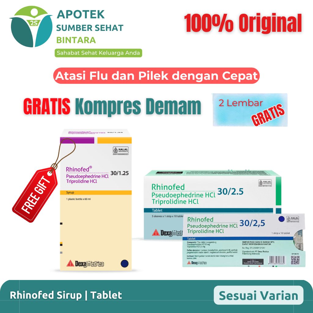 Jual Rhinofed Terlengkap & Harga Terbaru Agustus 2026 | Shopee Indonesia