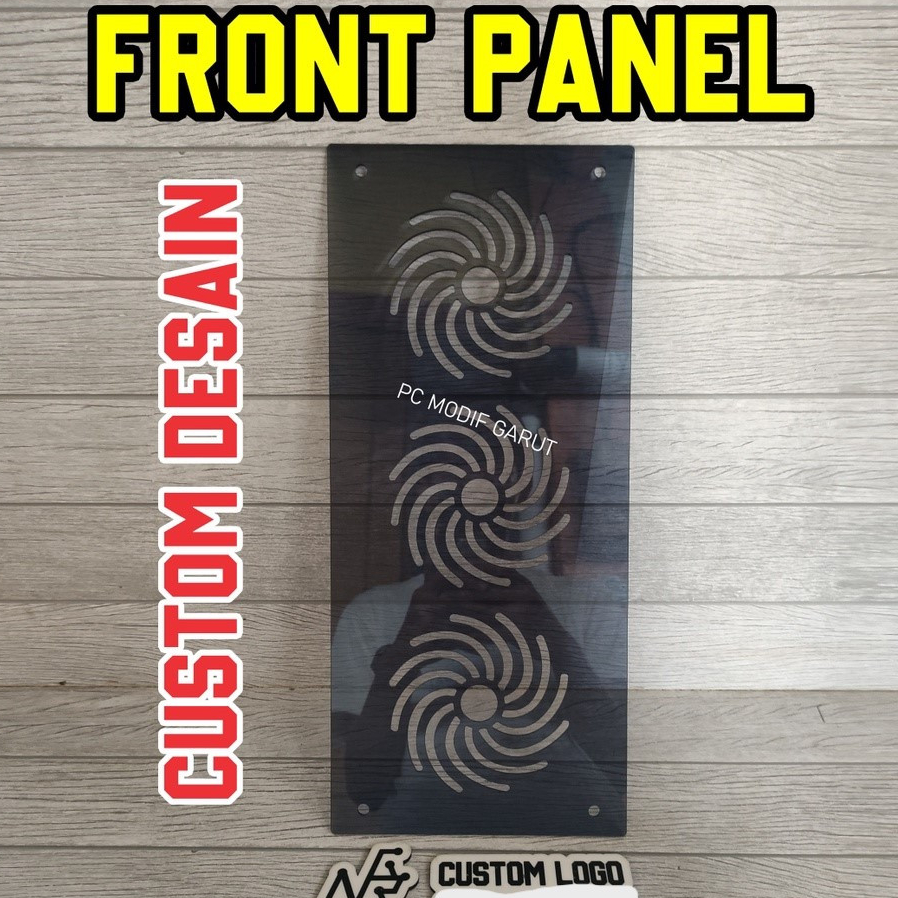 Jual FRONT PANEL CASING PC CUSTOM LOGO CUSTOM DESAIN | Shopee Indonesia