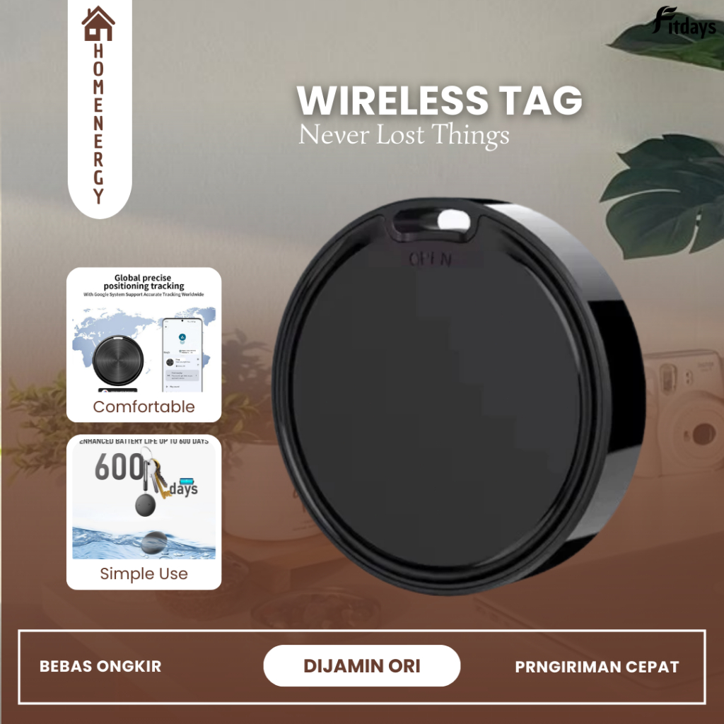 Jual Smart Tag Air Tag Mini Wireless Tracker Anti-hilang Pelacak Lokasi ...