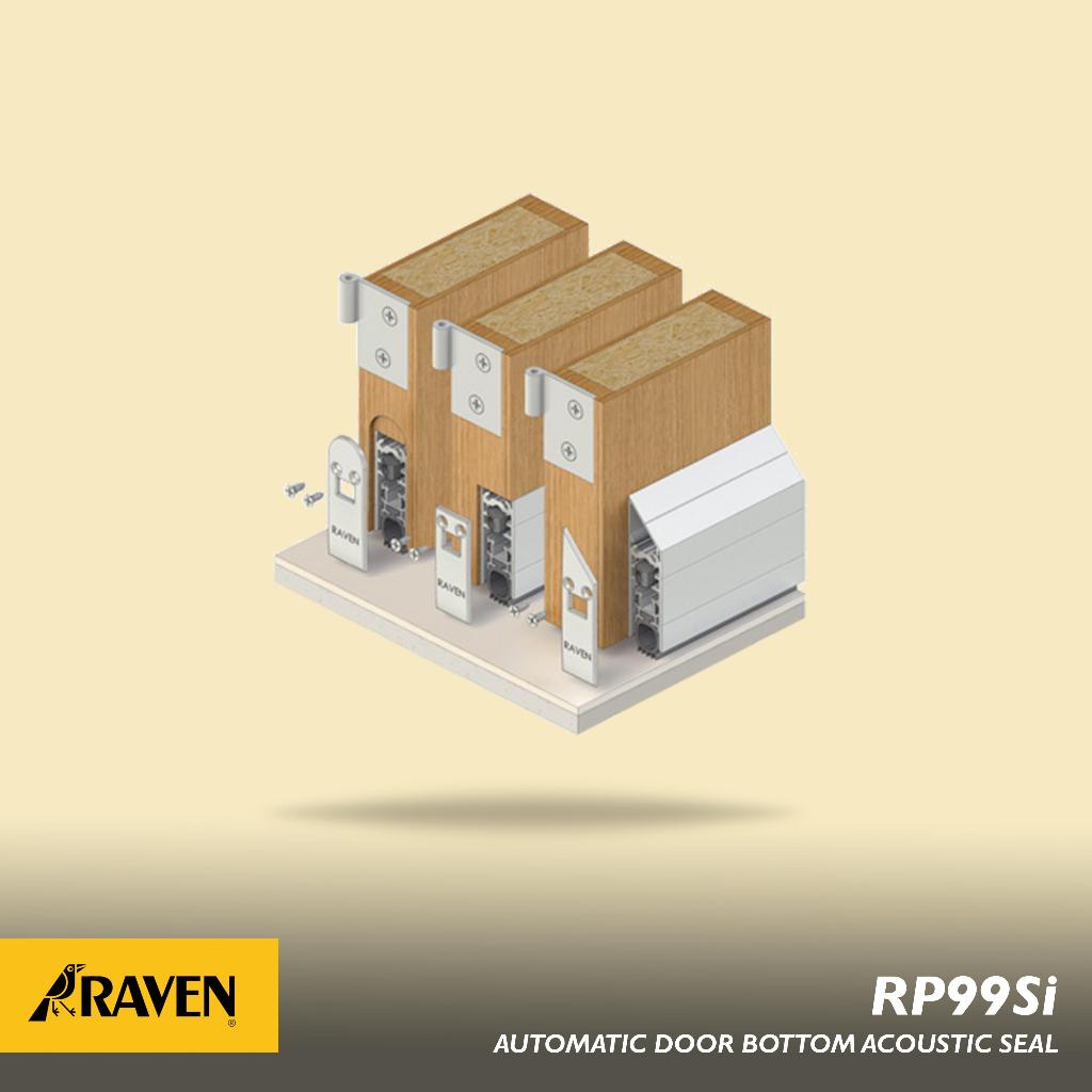 Jual RAVEN Heavy Duty Acoustic Automatic Door Bottom Drop Seal RP99SI ...