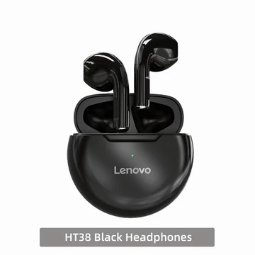Lenovo HT38 TWS Bluetooth Earphone With Mic Stereo Noice Reduction Waterproof Sweatproof