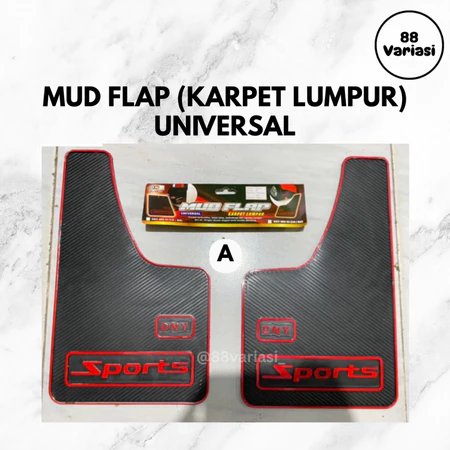 Mud Flap Mobil Universal Merk DNY / Mud Guard Mobil Universal DNY / Karpet Lumpur Universal DNY