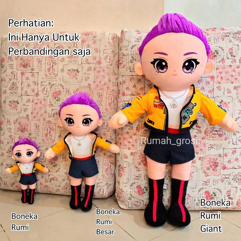 Jual Boneka KPOP Demon Hunter Hunters Golden Huntrix KPOP Premium ...