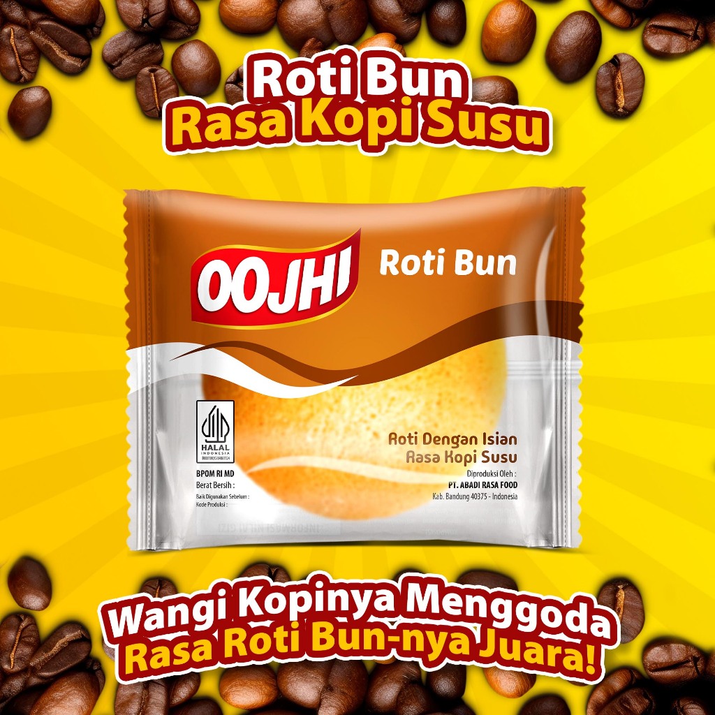 Jual OOJHI Roti Bun Paket 10PCS Rasa Kopi Susu Dan Rasa Cokelat Cemilan ...