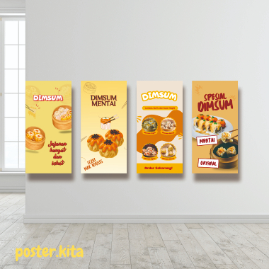 Jual Poster menu makanan warteg menu rumah makan 15x30 cm hiasan ...