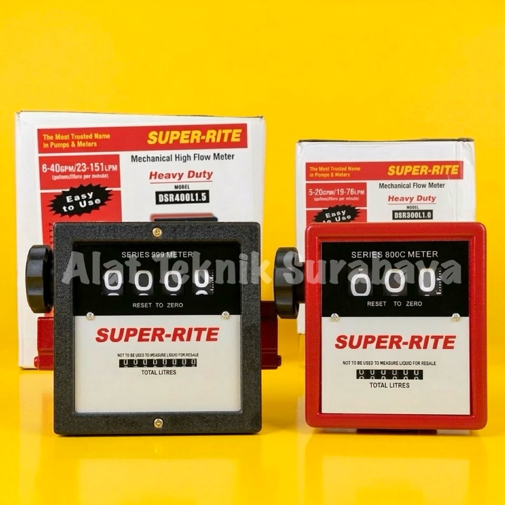 Jual FLOW METER SUPER-RITE 1 1/2