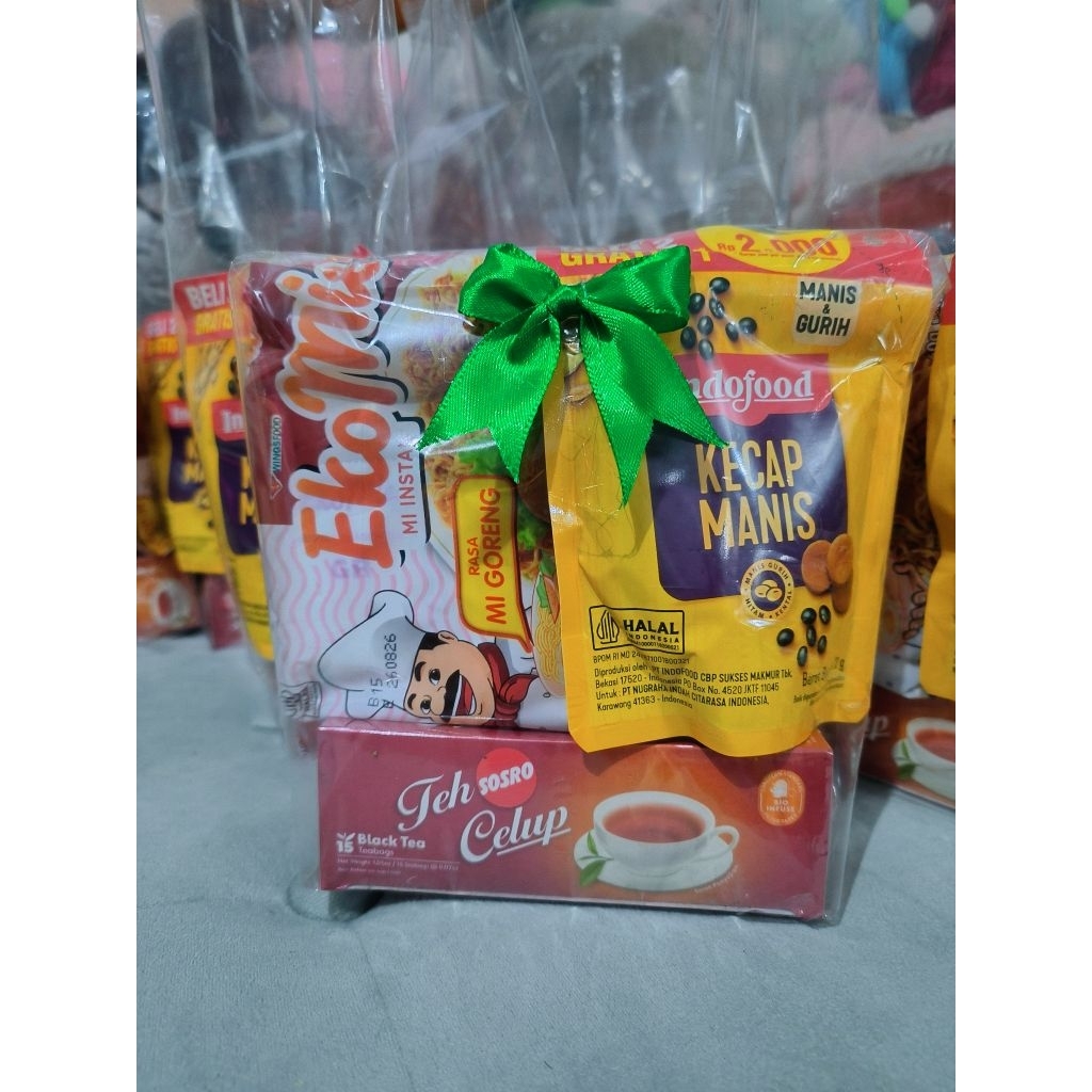 Jual Paket Parcel Sembako mini (Bisa request tulisan) | Shopee Indonesia