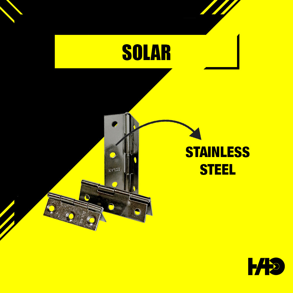 Jual SOLAR Engsel Tipis Stainless Putih Krom 1set Uk. 2 / 2 1/2 / 3 ...