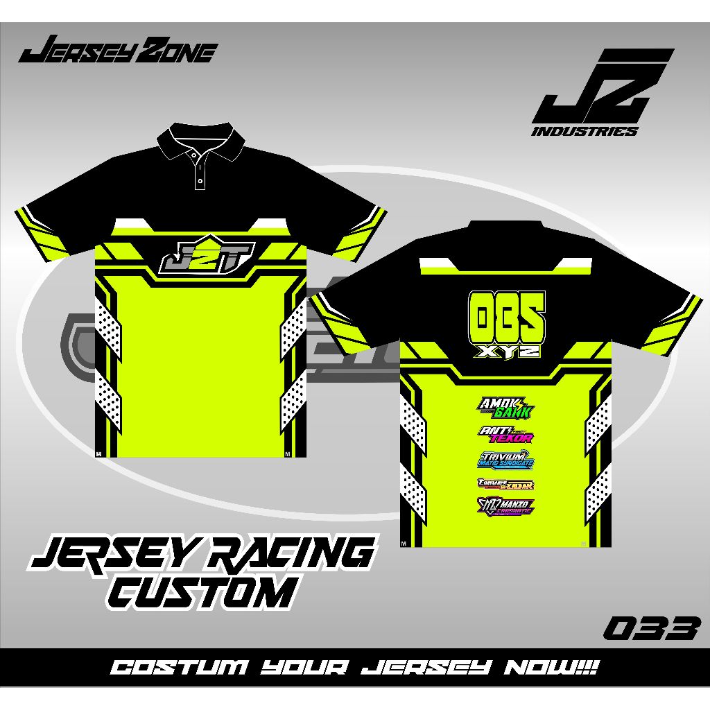 Jual JERSEY RACING, JERSEY PRINTING, JERSEY CUSTOM BISA UBAH NAMA DAN ...