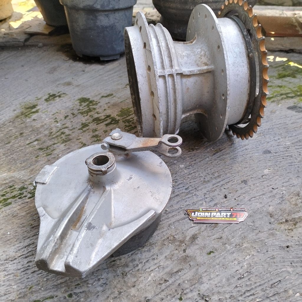 Jual Tromol teromol belakang Honda XL 350 XL400 original copotan ...