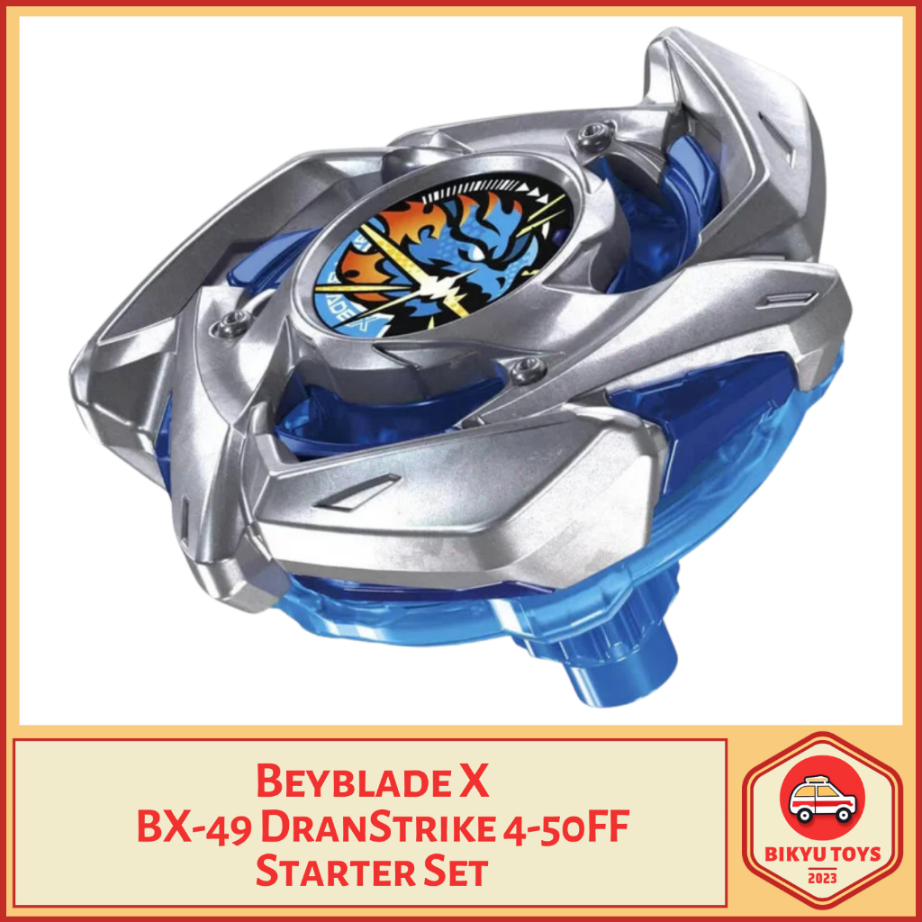 Jual Beyblade X BX-49 Dran Strike 4-50 FF Takara Tomy Starter Set