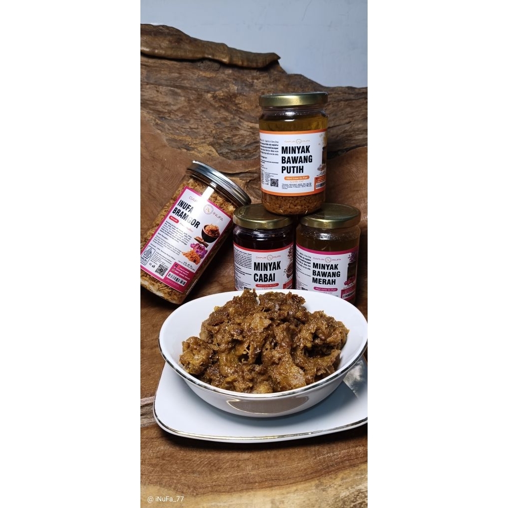 Jual INUFA Chili Oil Low Fat Rendah Kalori Cocok Untuk Diet Mie Bakso ...
