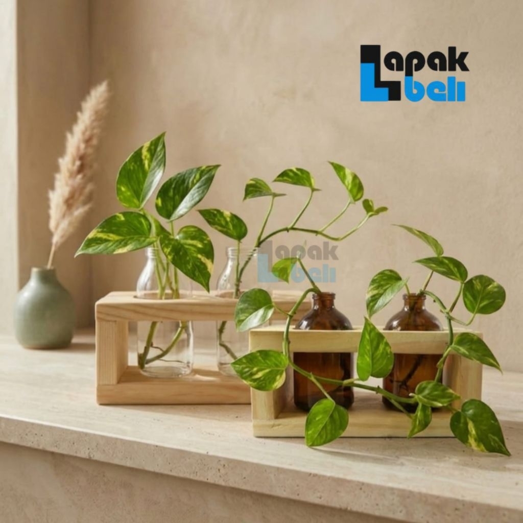 Jual Vas Bunga Botol Pot Botol Estetik | Planter Tanaman | Standing Pot ...