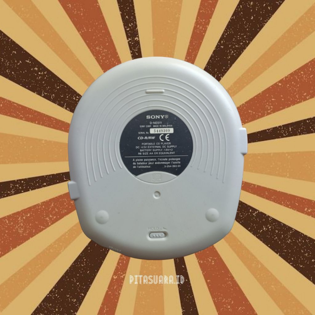 Jual Discman Sony CD Walkman D-NE511 – Classic Silver Edition | Shopee ...