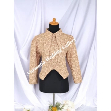 Flower Blouse Korean Look Atasan Motif Bunga Elegan