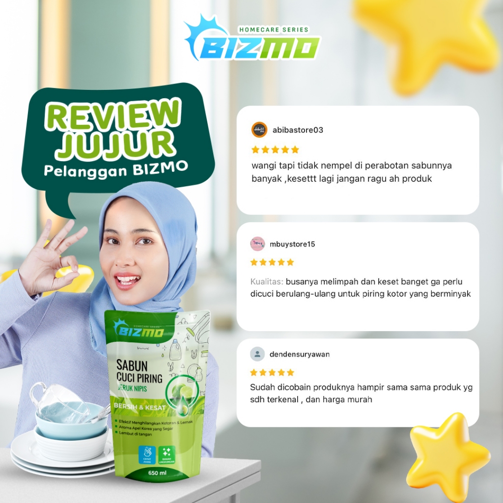Jual BIZMO Sabun Cuci Piring Aroma Jeruk Nipis 5 Liter - Membersihkan ...