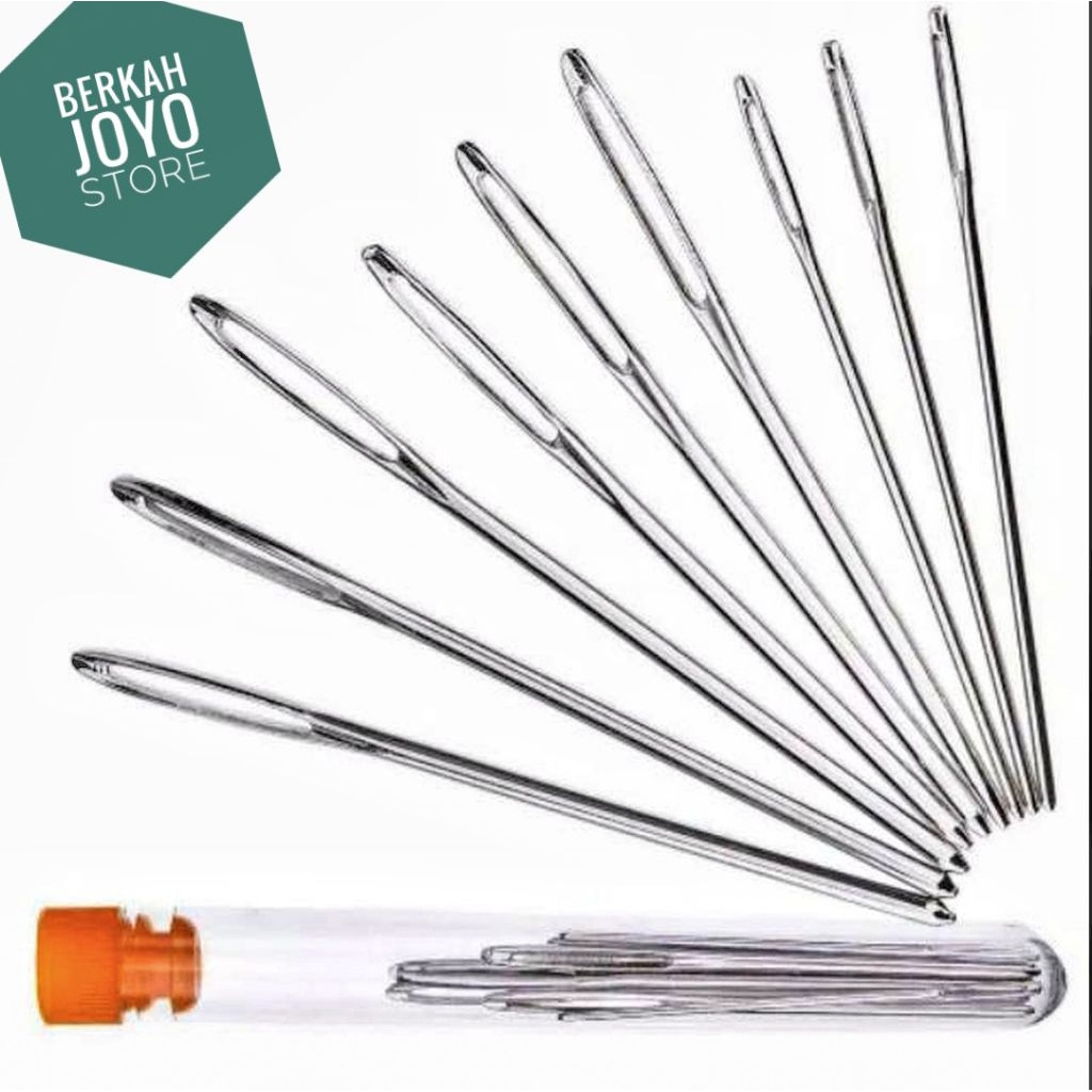 Jual JARUM RAJUT SET BESI WADAH TABUNG | Shopee Indonesia