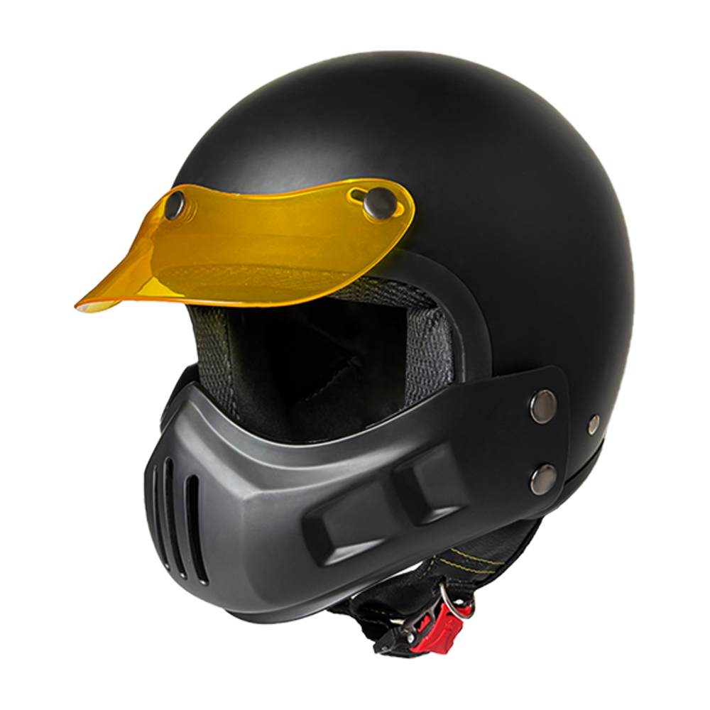 Jual Helm Retro Enduro Modular Dewasa Moncong Modular Pet Transparan ...