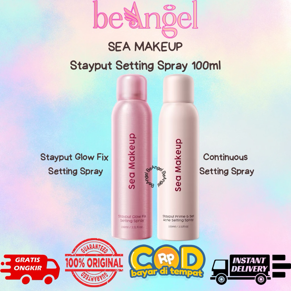 Jual Sea Makeup Stayput Setting Spray 100ml | Shopee Indonesia