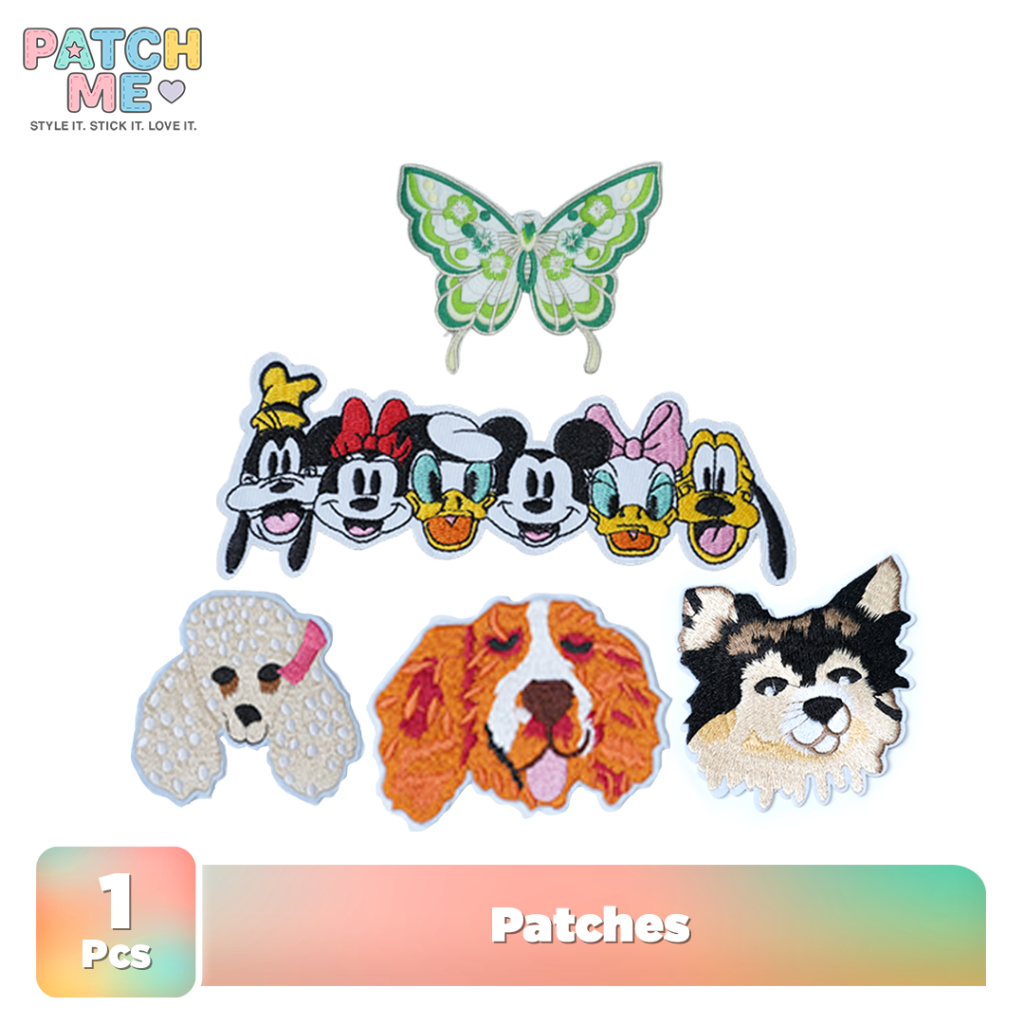Jual PATCH ME - Patches 45 | Bordir Lucu Premium Tempelan Baju Tas Topi ...