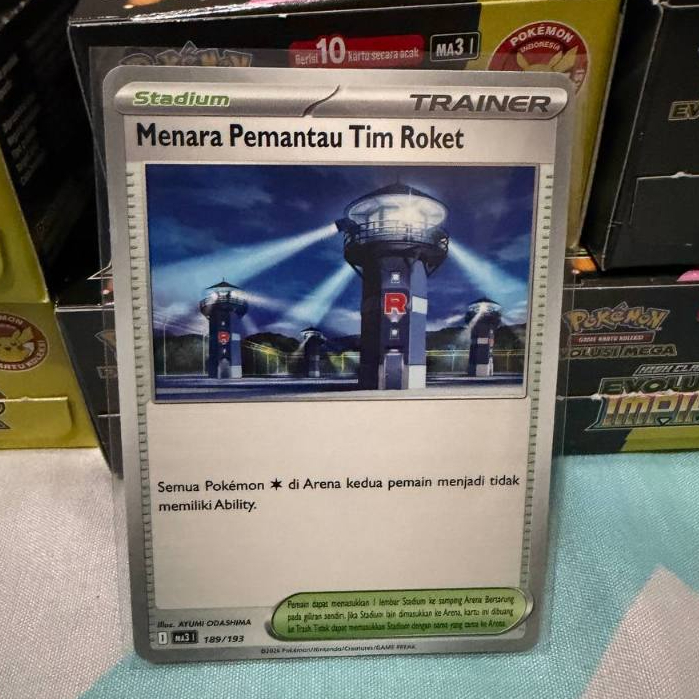 Jual Menara Pemantau Tim Roket 189/193 MA3 Trainer Stadium Evolusi Mega ...