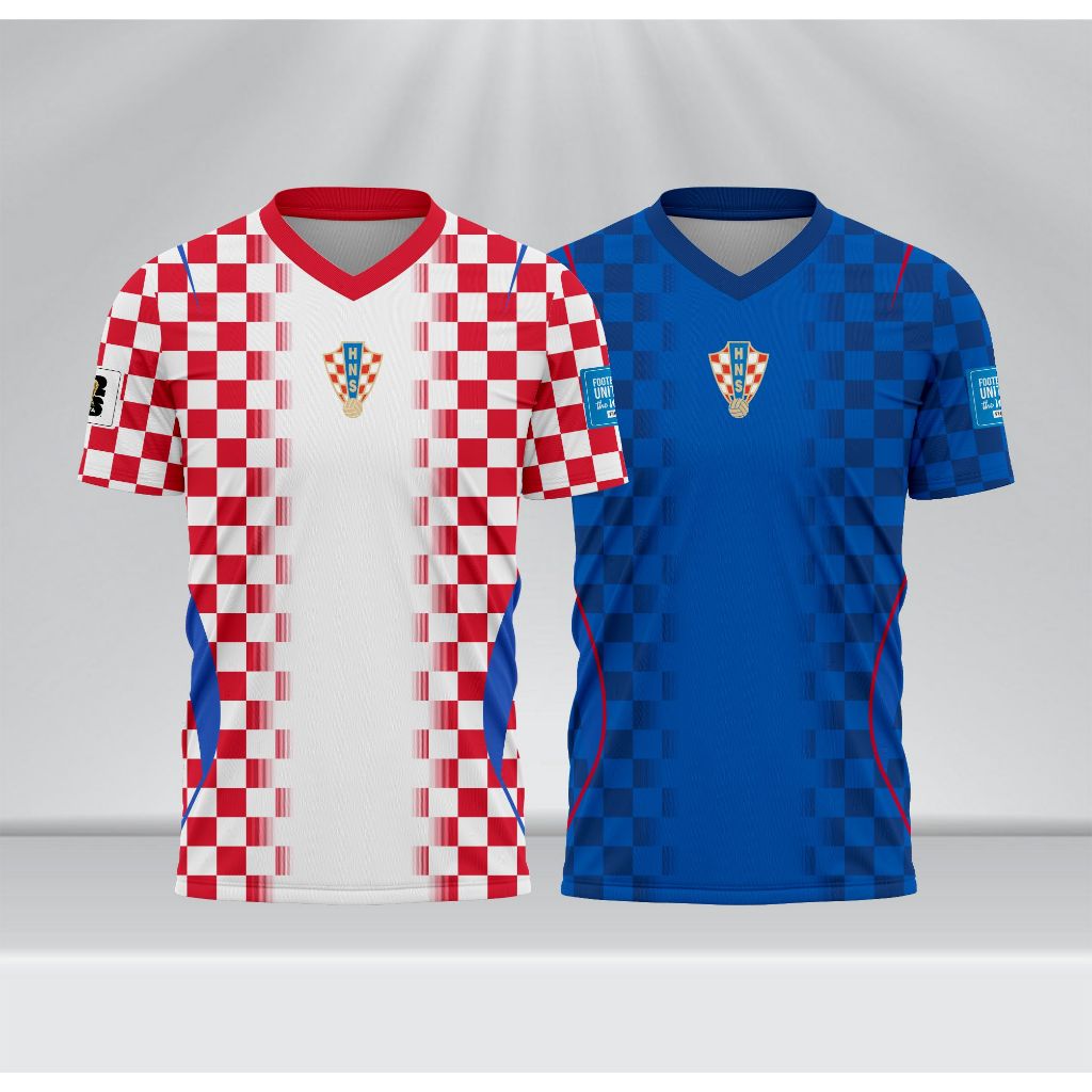 Jersey Kroasia Home Away Piala Dunia 2026 Full Printing