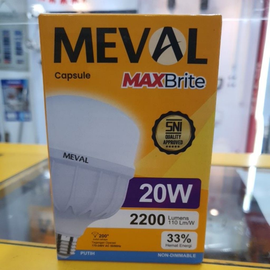 Jual LED CAPSULE 15WATT DAN 20WATT dan 30Watt MEVAL PUTIH 2200lumens ...