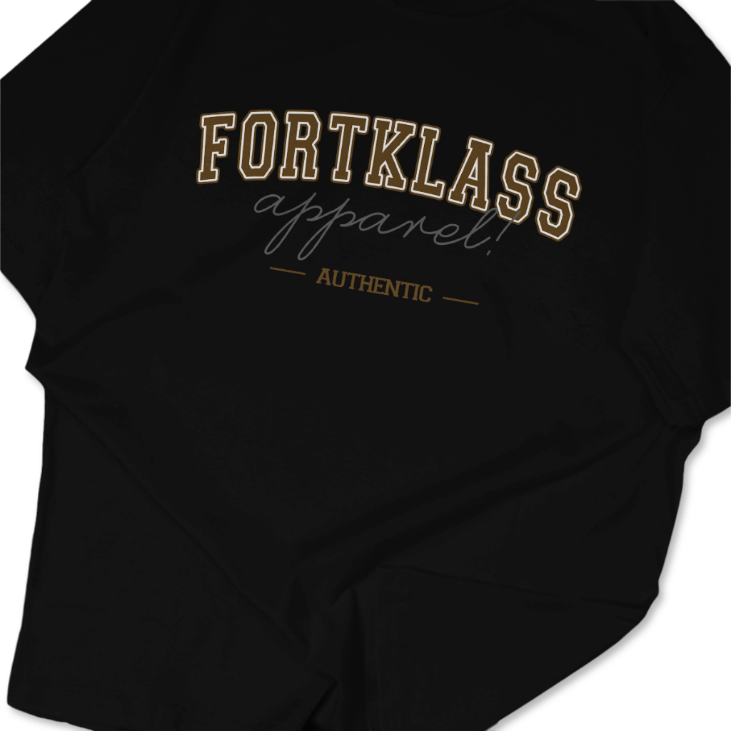 Jual FortKlass Kaos Fortklass Regular Fit Kaos Sablon 24S 30S Kaos Pria ...