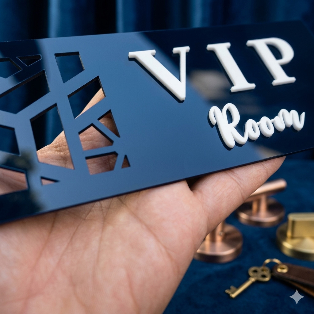 Jual Sign VIP Room untuk di Pintu Bahan Akrilik | Shopee Indonesia